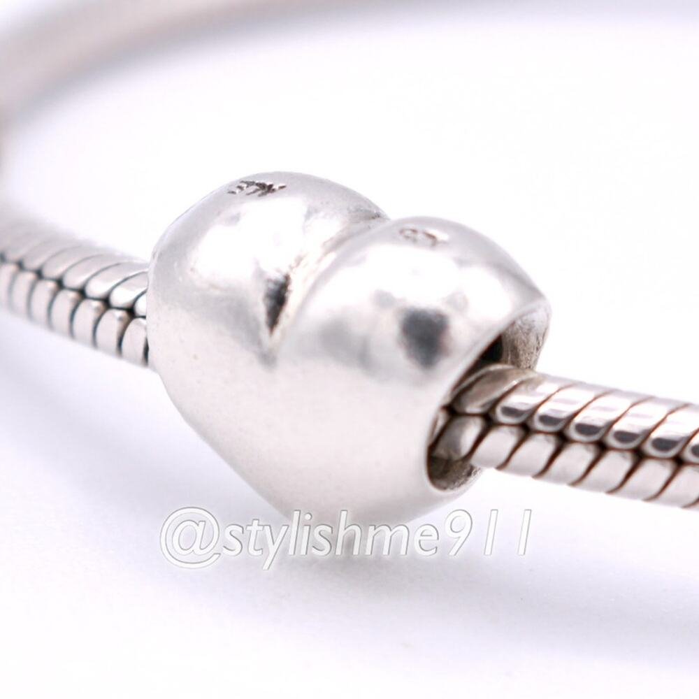 Authentic PANDORA Smooth Heart Charm - 790137